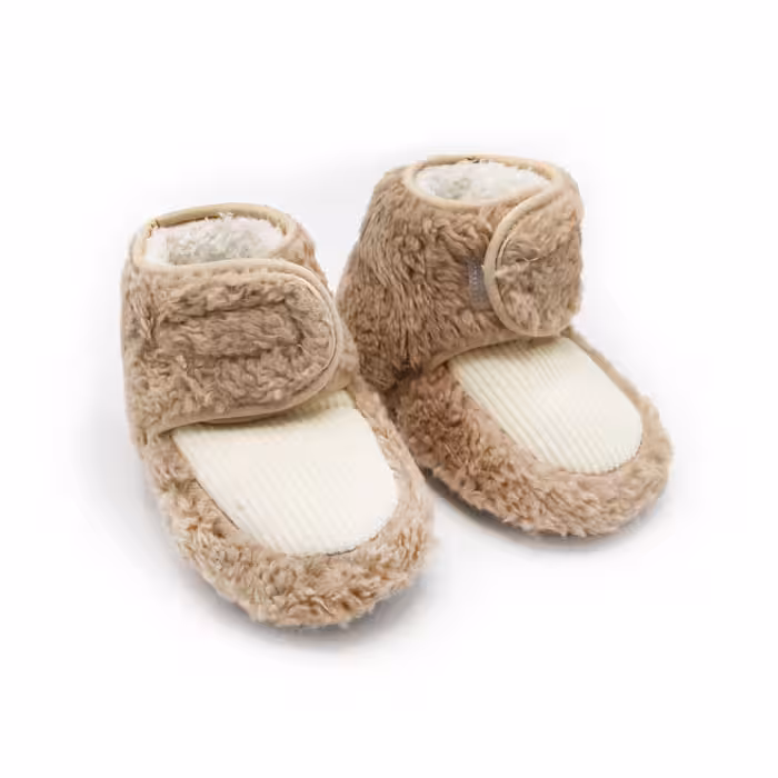 پاپوش زمستانه طرح پولیشی چسبی