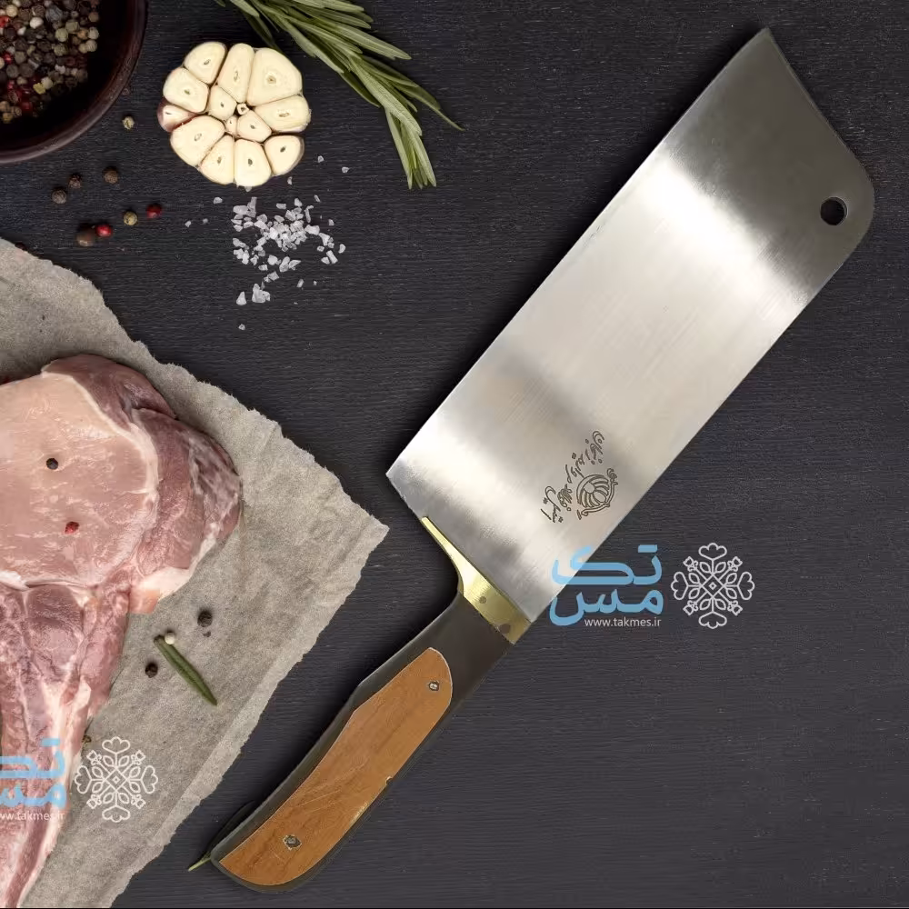 ساطور 3 میل دسته کائوچو مروارید 039