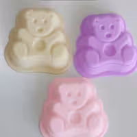 قالب کیک خرس قالب خرس سیلیکونی ژله خرس  10 در13 سانت