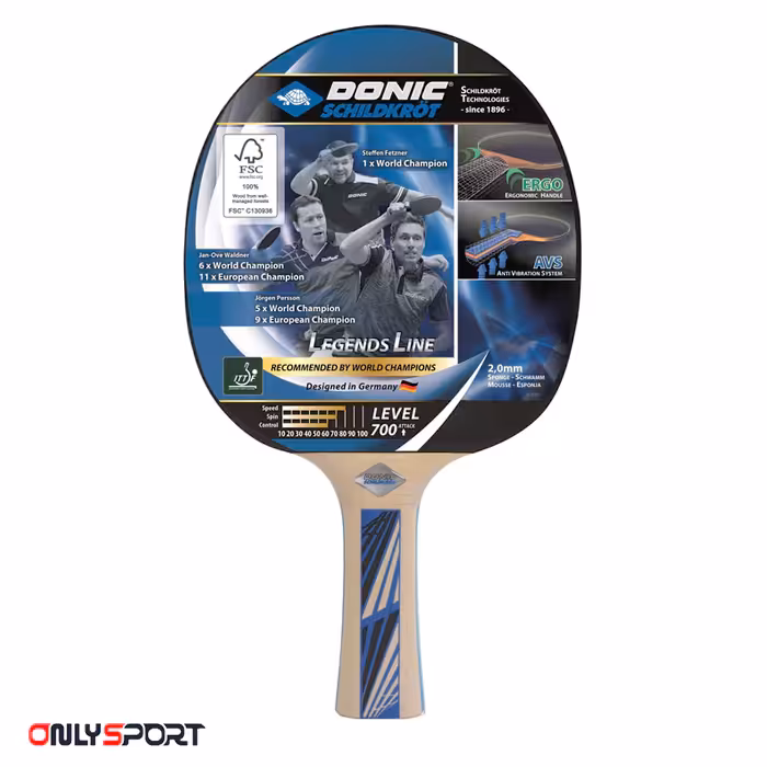 راکت پینگ پنگ دونیک Donic Legends 700 (اقساط)