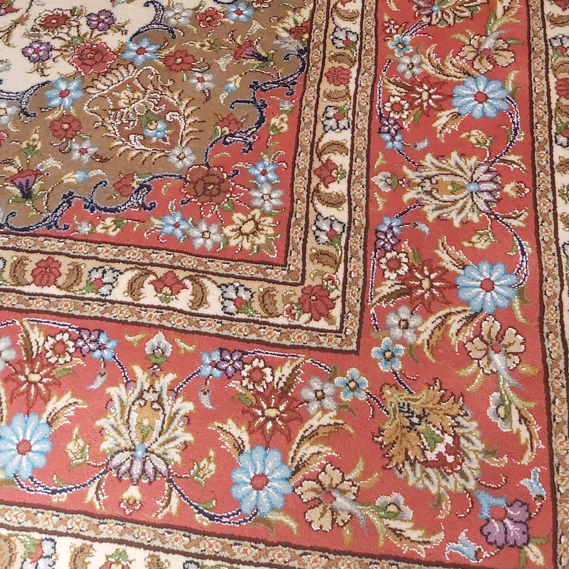 فرش دستباف طرح بوستان