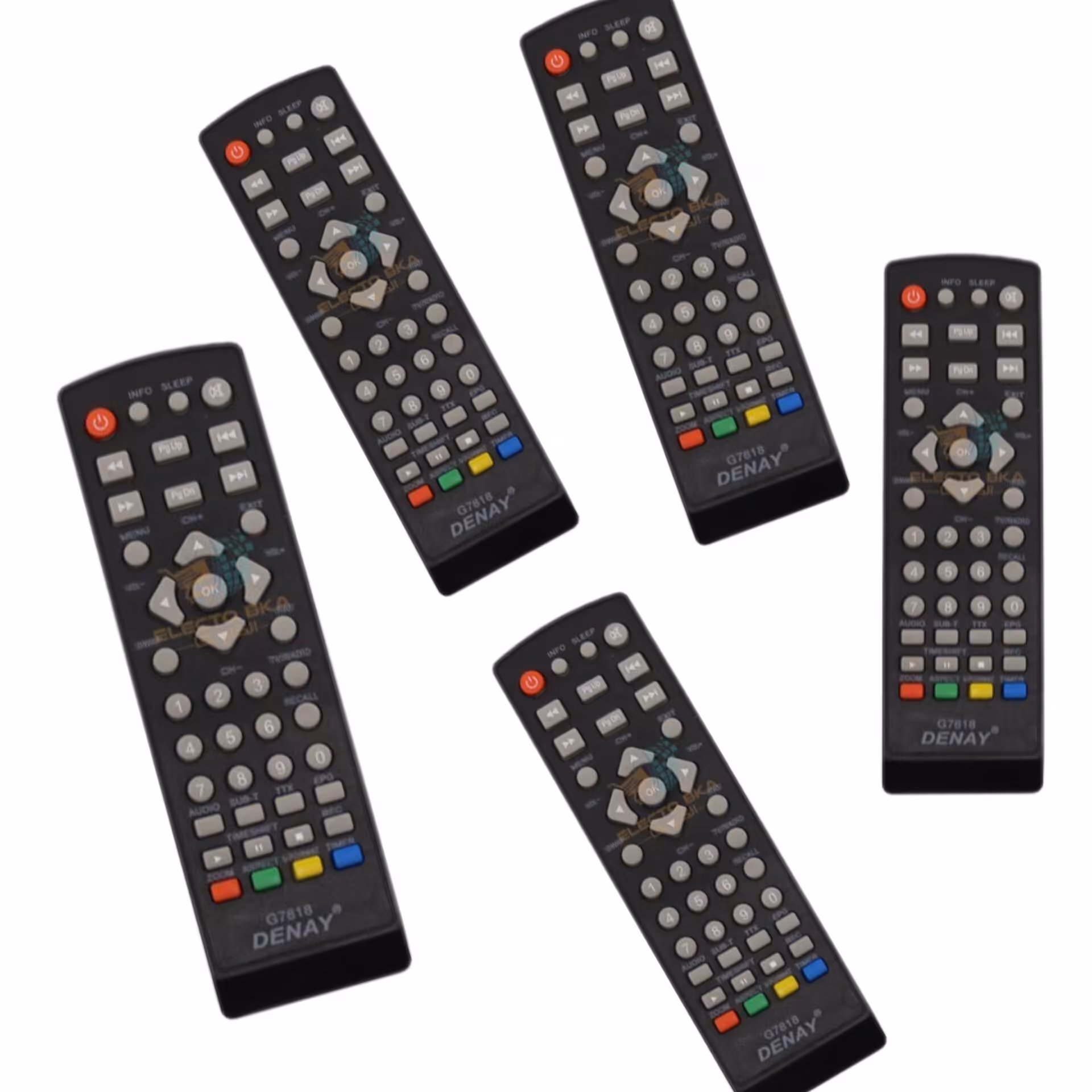 ریموت کنترل گیرنده دیجیتال دنای مدل DENAY G7818 بسته پنج عددی فروش عمده الکتوبکا 161