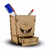 پازل سه بعدی طرح باب اسفنجی