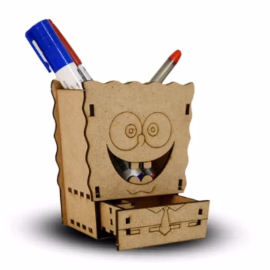 پازل سه بعدی طرح باب اسفنجی