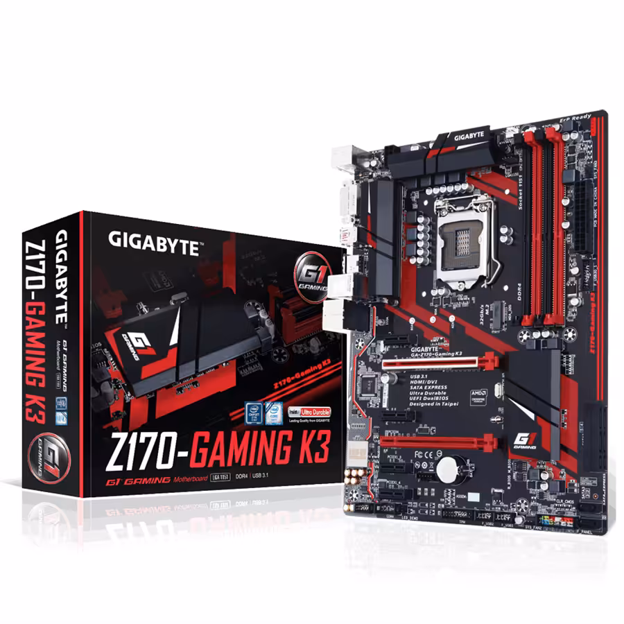 مادربورد گیگابایت مدل زد 170-گیمینگ کا3 سوکت 1151