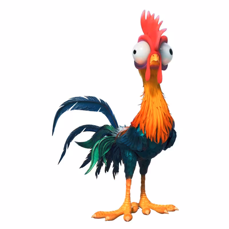 استند رومیزی تولد طرح موانا کد 125