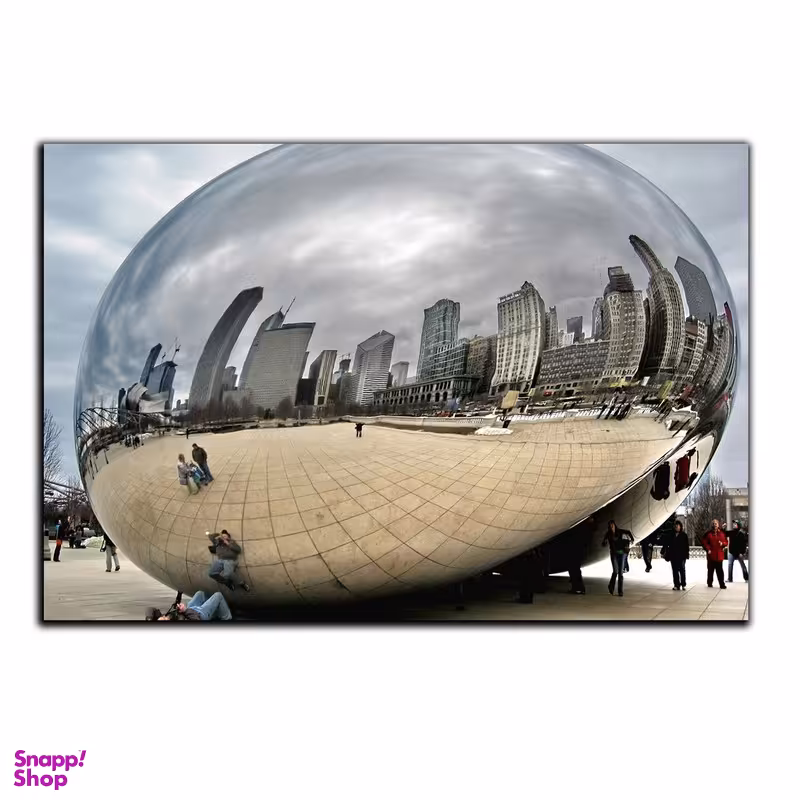 تابلو شاسی بکلیت طرح منظره شهر شیکاگو مدل SH-330