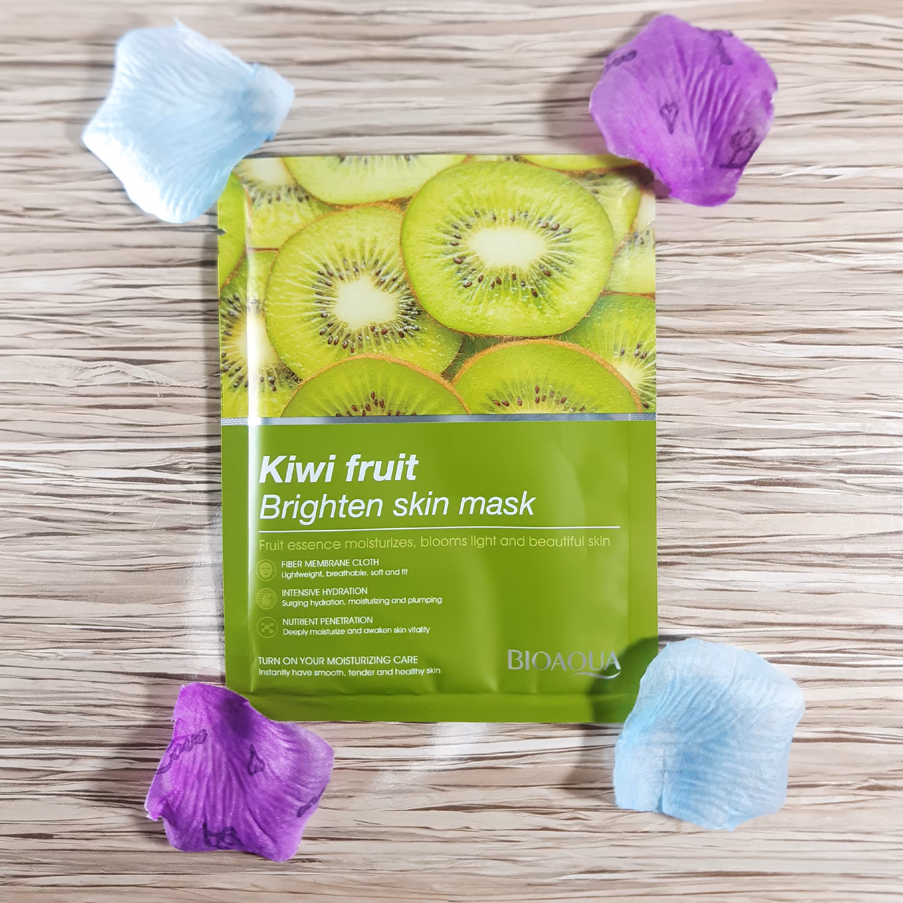 ماسک ورقه ای صورت کیوی بیوآکوا(آرایشی بهداشتی الماس)