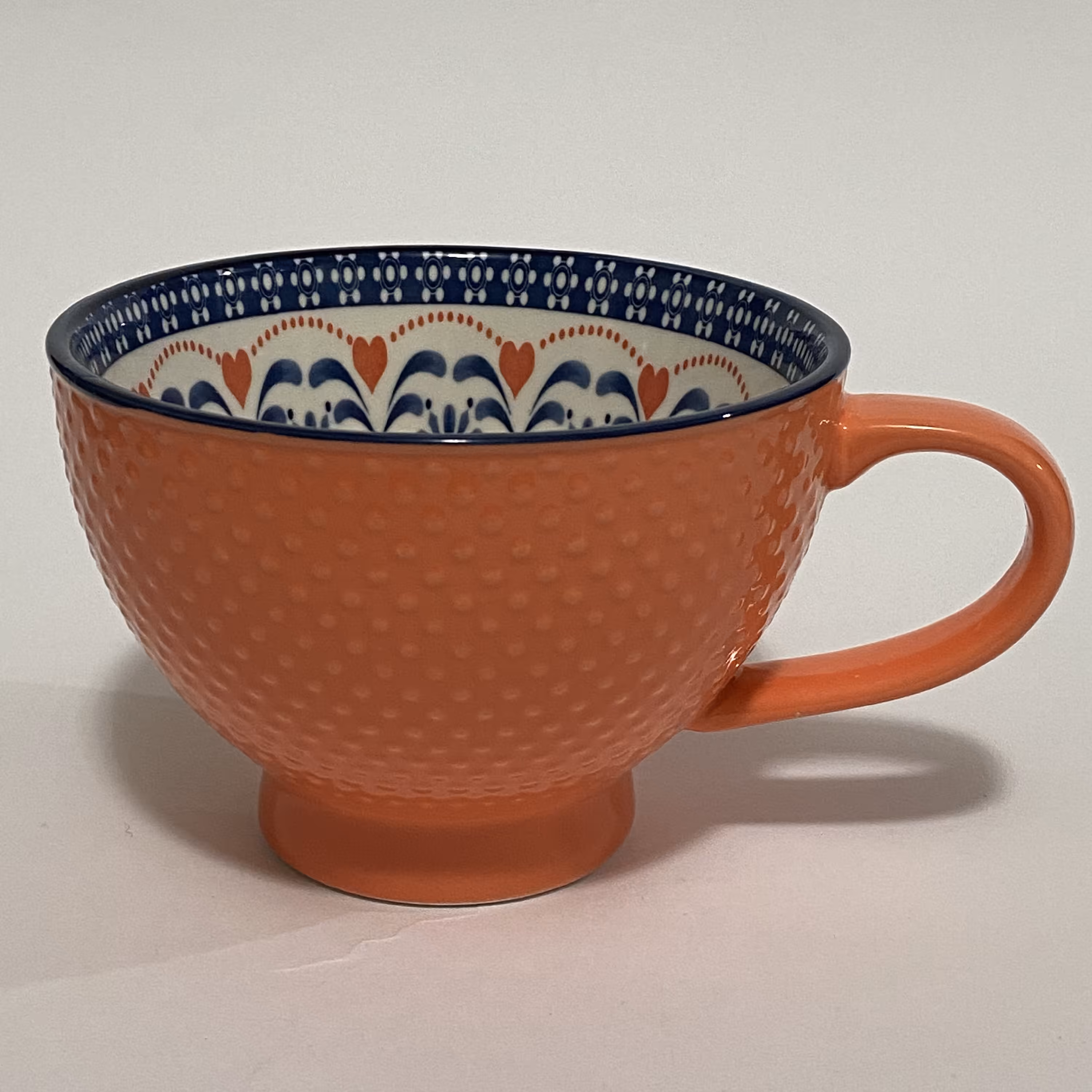 ماگ لته خوری مدل دون دون رنگ نارنجی