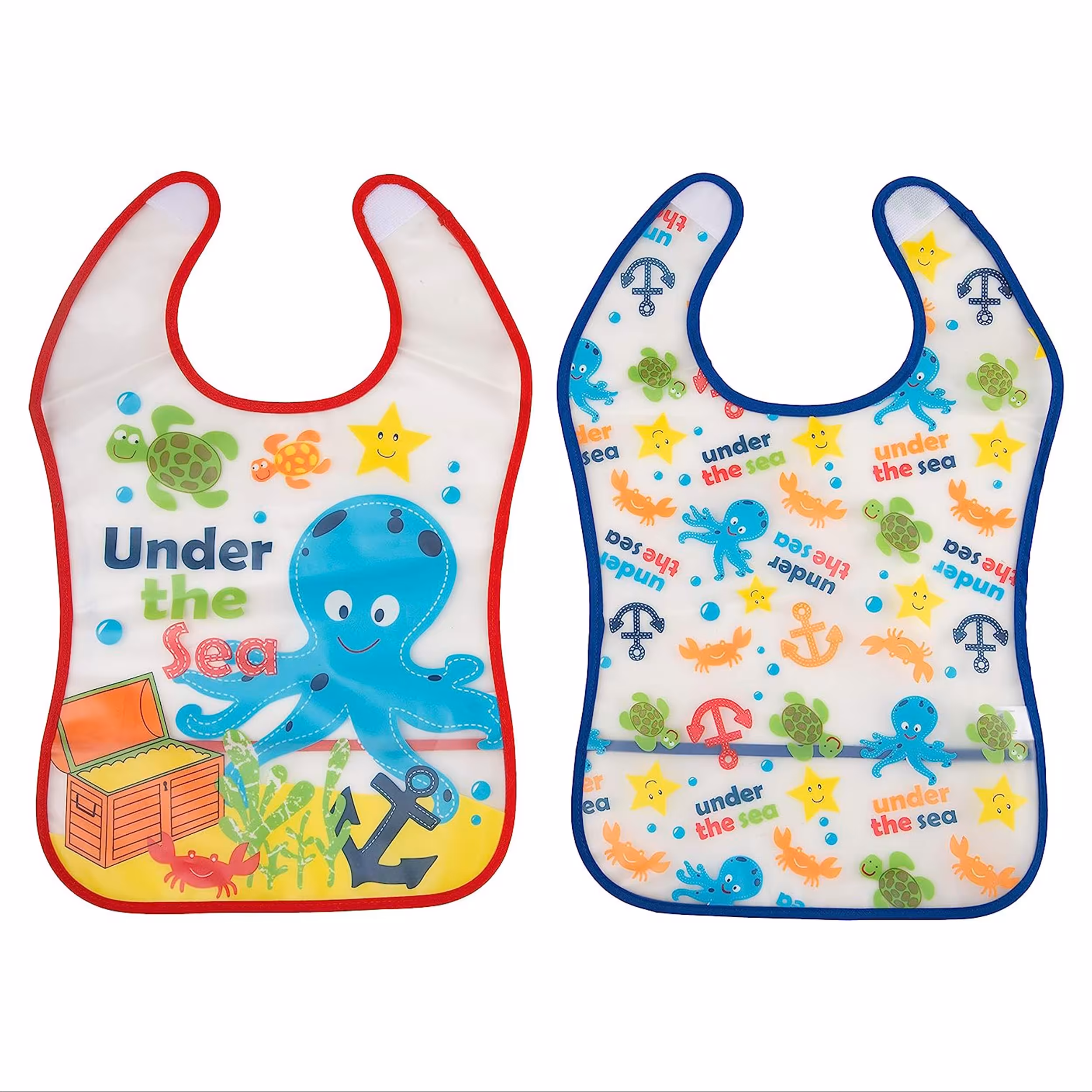  پیش بند نوزادی طرح هشت پا برند لیون بیر مدل  2374.10 بسته 2عددی