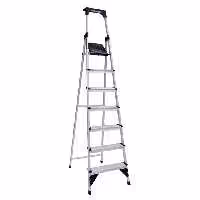 نردبان 7پله اطلس آلومینومی آلوم پارس پله (پس کرایه)