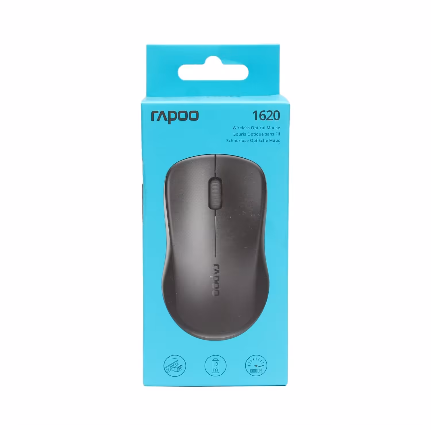 موس بیسیم راپو مدل  1620 - rapoo wireless optical mouse 1620