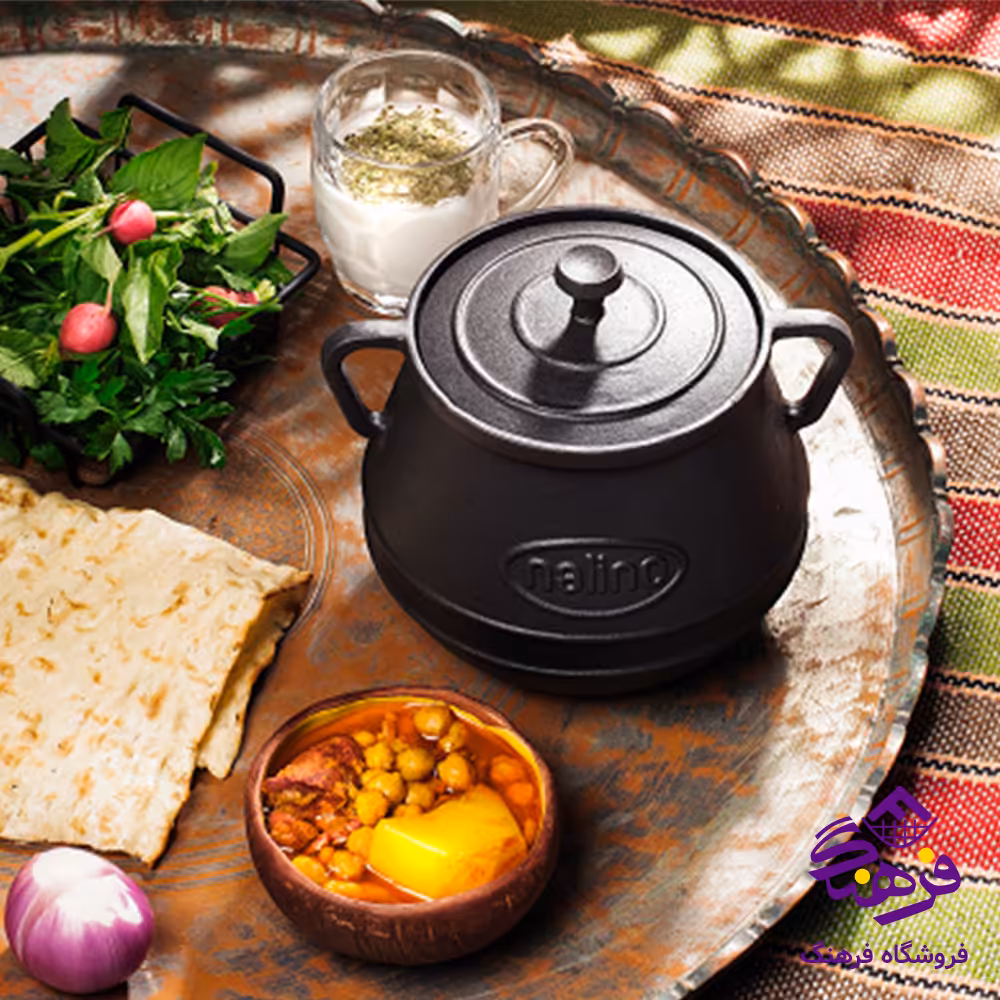 ظرف دیزی چدن مدل Family Plus نالینو