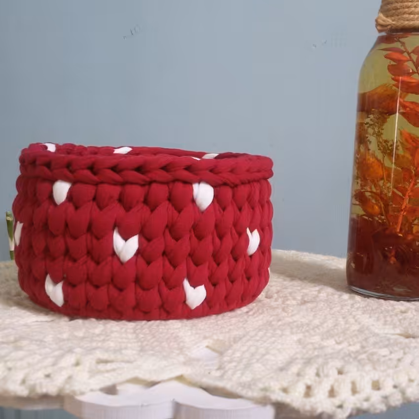 باکس طرح قلبی  