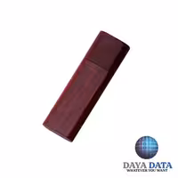 فلش مموری چوبی دایا دیتا طرح ساده مدل WO1009-1 ظرفیت 16GB -USB2  رنگ شرابی