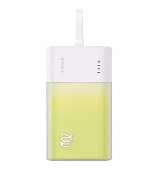 پاوربانک 20W باسئوس مدل Popsicle USB-C ظرفیت 5200 میلی آمپر ساعت