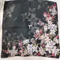 روسری نخی دور دست دوز برند سیدو