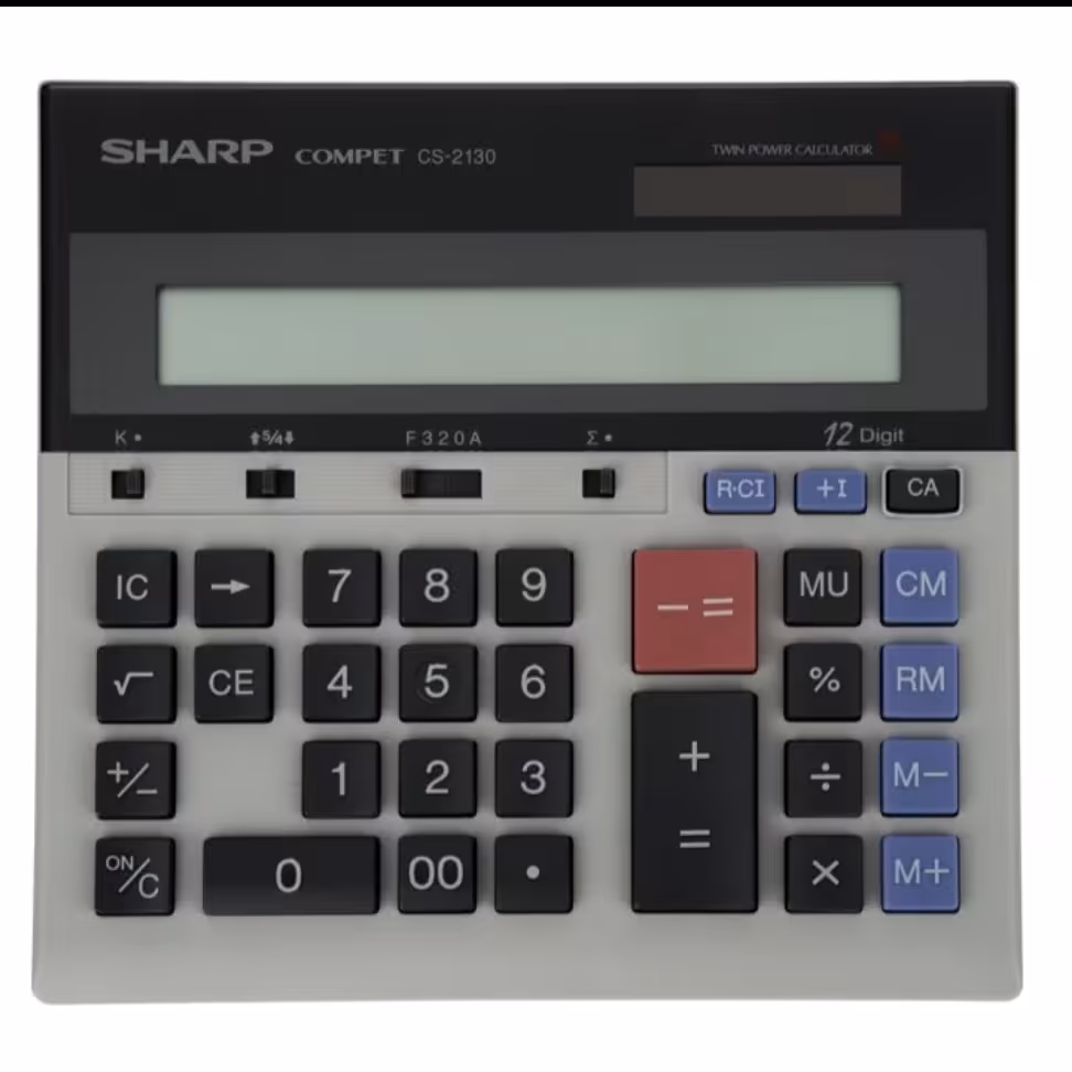 ماشین حساب 2130 شارپ اصلی