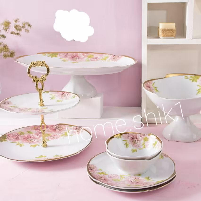 سرویس پذیرایی طرح نگارستان چینی تقدیس