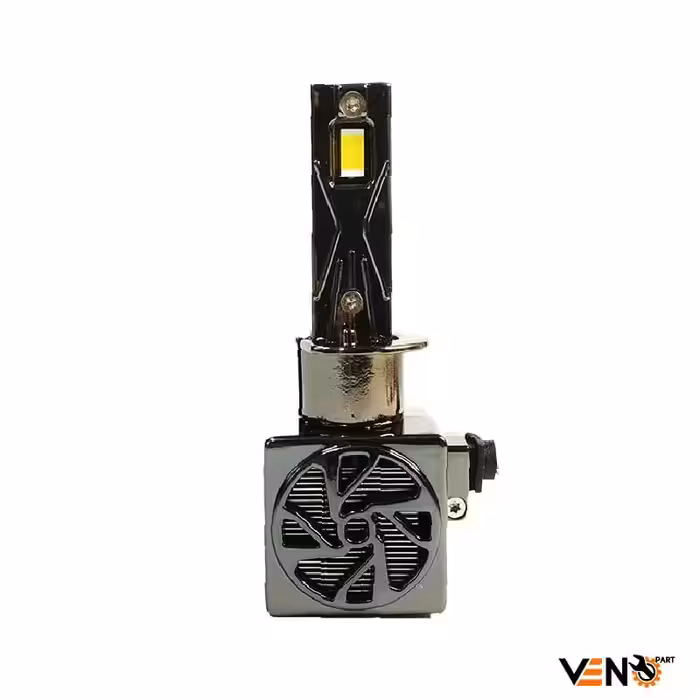 هدلایت رادیاتوردار T65 لنزو(جی زد) پایه H1 حرفه ای تک رنگ- ارسال رایگان