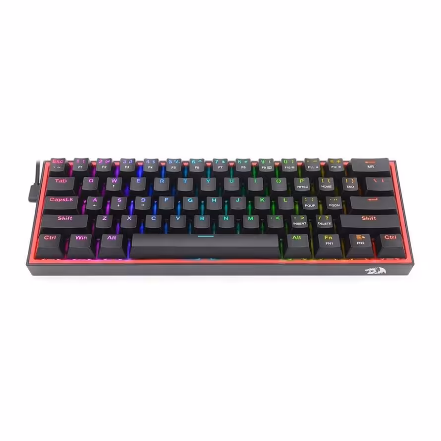 کیبورد مکانیکال گیمینگ ردراگون K617 FIZZ RGB Black