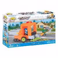 اسباب بازی ساختنی مدل زندگی شهری- ماشین نظافت شهر Cobi Action Town Street Sweeper