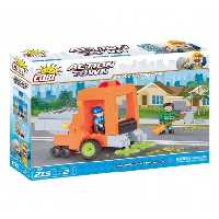 اسباب بازی ساختنی مدل زندگی شهری- ماشین نظافت شهر Cobi Action Town Street Sweeper