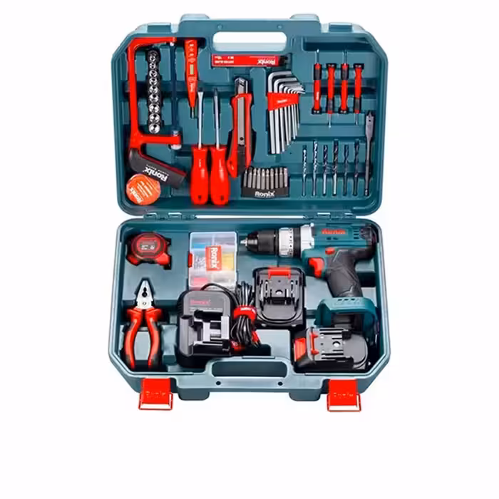 کیت دریل شارژی 20 ولت رونیکس مدل RS-8620