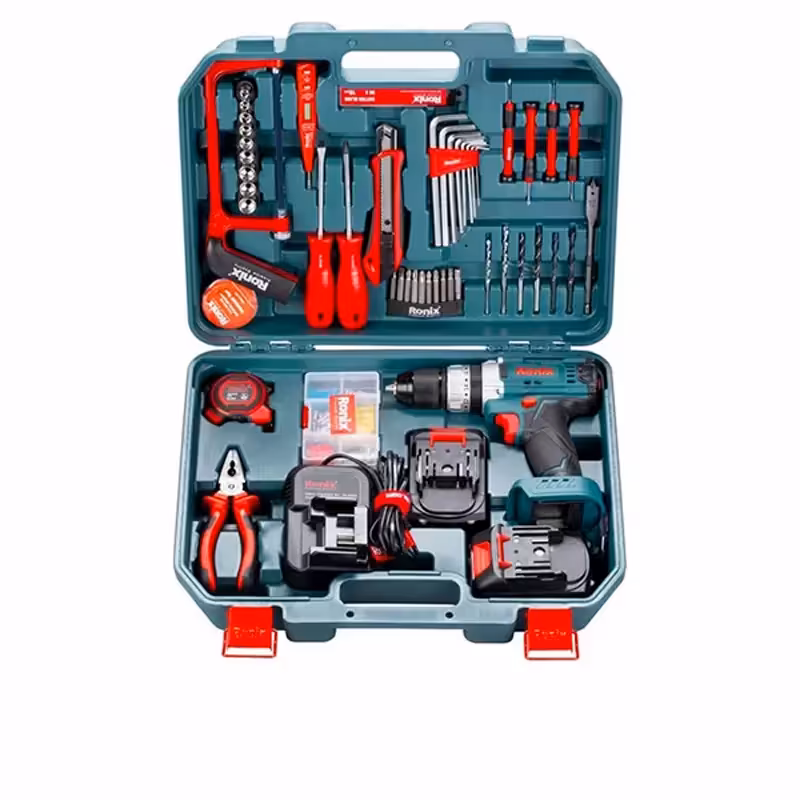 کیت دریل شارژی 20 ولت رونیکس مدل RS-8620