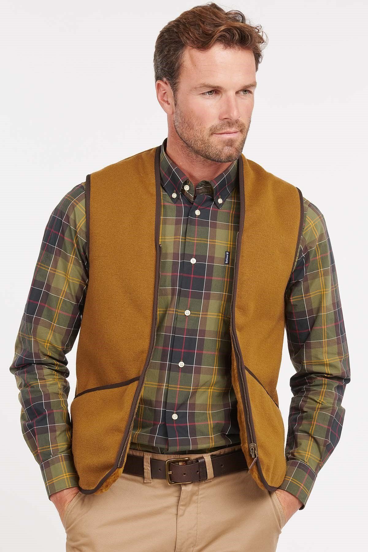جلیقه چند رنگ مردانه INSK گرم و با BR31 سازگار هستند Barbour
