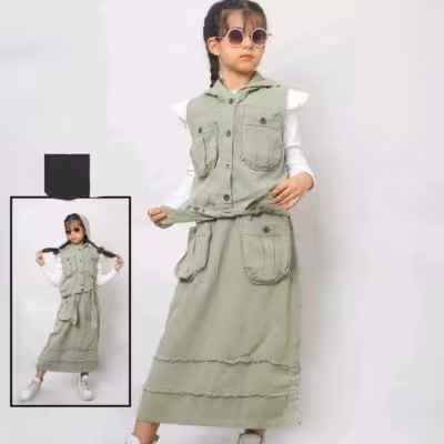 جلیغه و شلوار سه تیکه