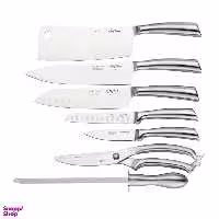 سرویس چاقو آشپزخانه 7 پارچه جی فی نی مدل S-07