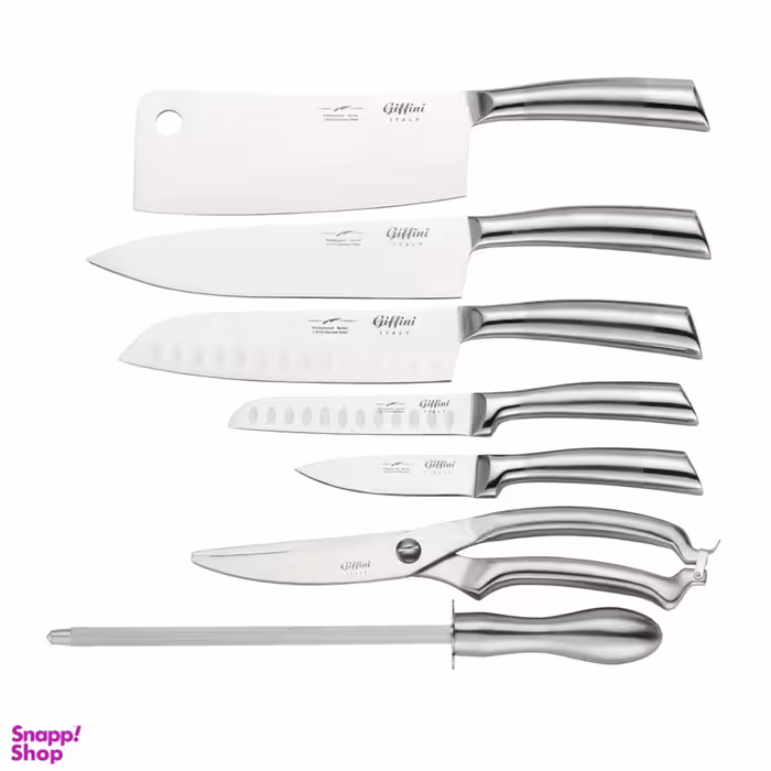 سرویس چاقو آشپزخانه 7 پارچه جی فی نی مدل S-07