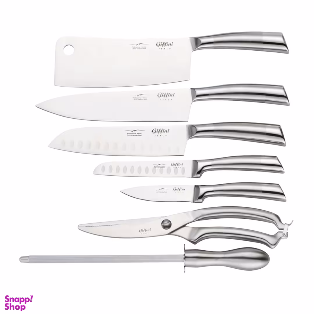 سرویس چاقو آشپزخانه 7 پارچه جی فی نی مدل S-07