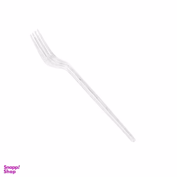 چنگال یکبار مصرف مدل تابان بسته 50 عددی