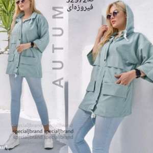 مانتو کتی زنانه میکرو کجراه مدل خزر