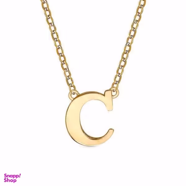 گردنبند طلا 18 عیار زنانه شمیم گلد گالری مدل سی