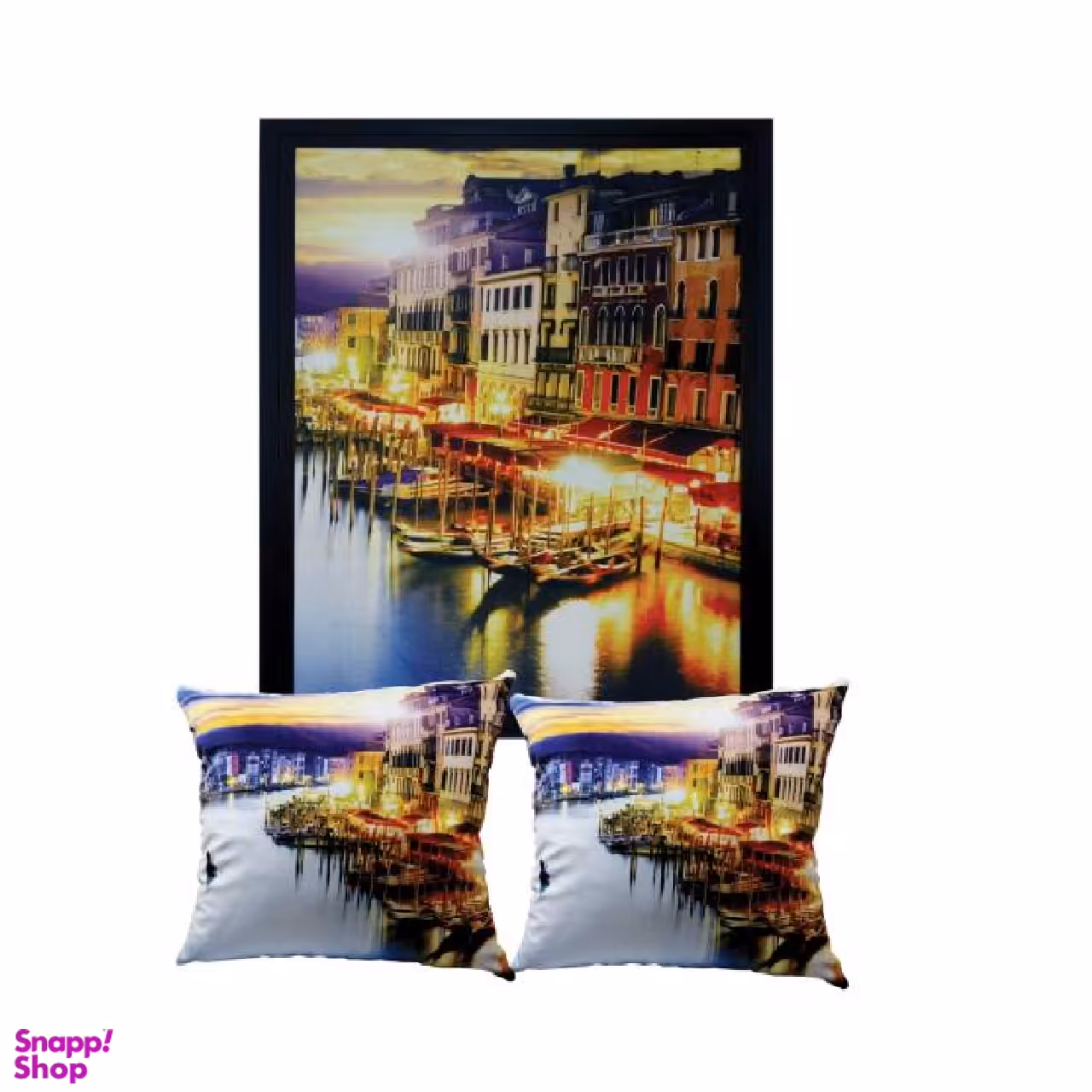 کوسن رنس مدل S9-41032 به همراه تابلو چند رنگ