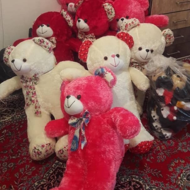 عروسک خرس بزرگ 120 سانتی چاق
