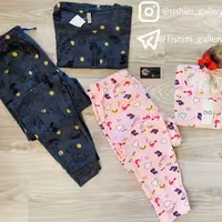 ست تیشرت شلوار قواره دار نخ پنبه وارداتی اسمال مدیوم لارج ایکس لارج