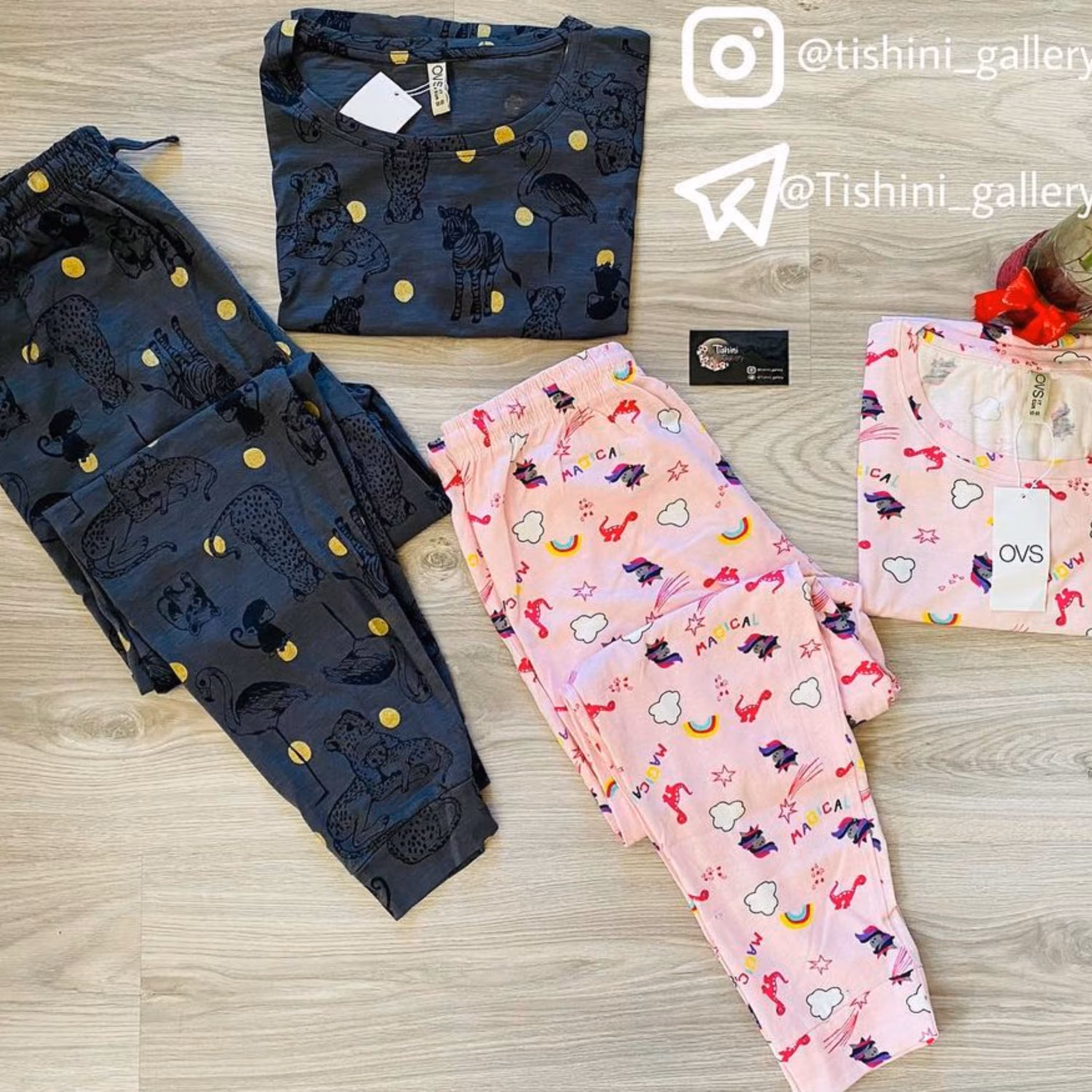 ست تیشرت شلوار قواره دار نخ پنبه وارداتی اسمال مدیوم لارج ایکس لارج