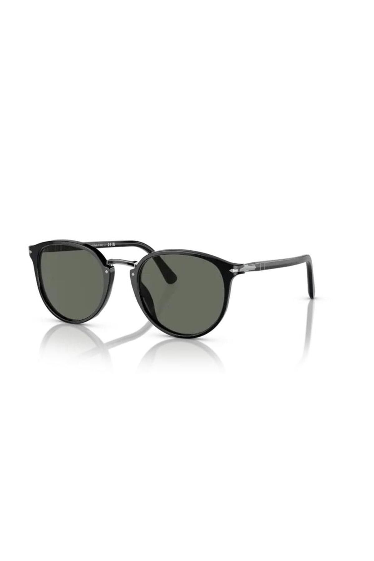 عینک آفتابی مشکی مردانه و زنانه سیاه یونیسکس اورجینال Persol
