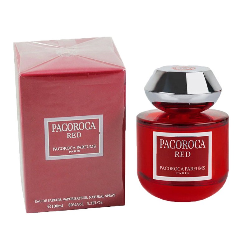 ادو پرفیوم زنانه پاکورکا PACOROCA مدل RED حجم 100 میلی لیتر