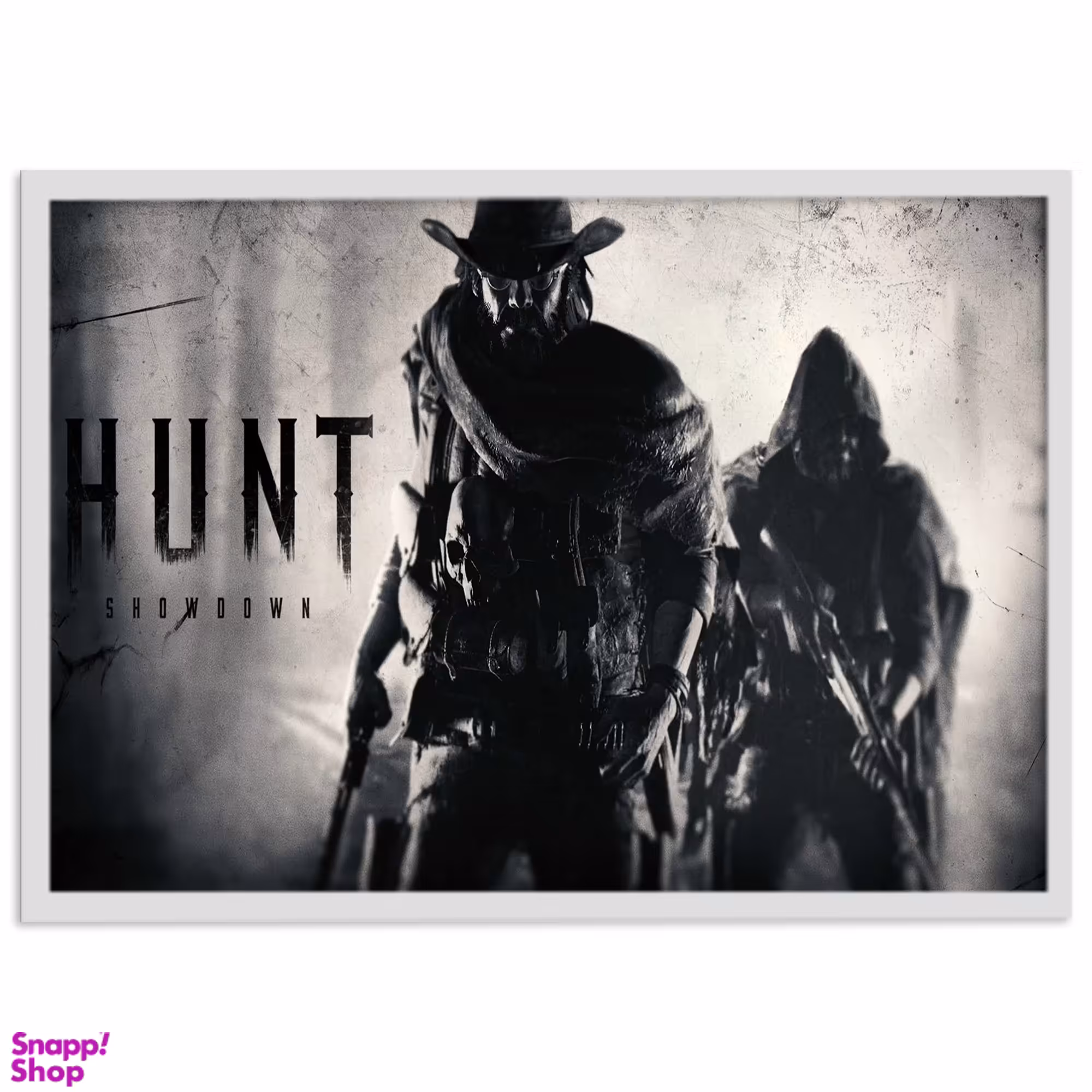 تابلو نوری بکلیت مدل طرح بازی گیم نت Hunt Showdown مدل چراغدار W-s1418