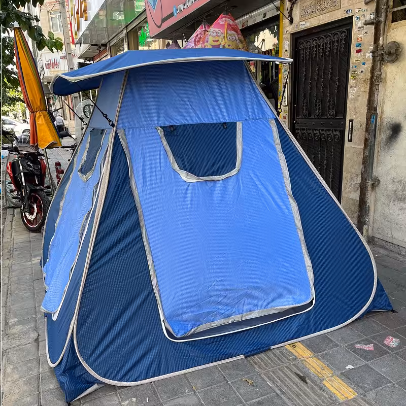 چادر مسافرتی ضد آب 8 نفره مکعبی ریپس  آلاچیق 360 درجه با کیفیت تضمینی کد42