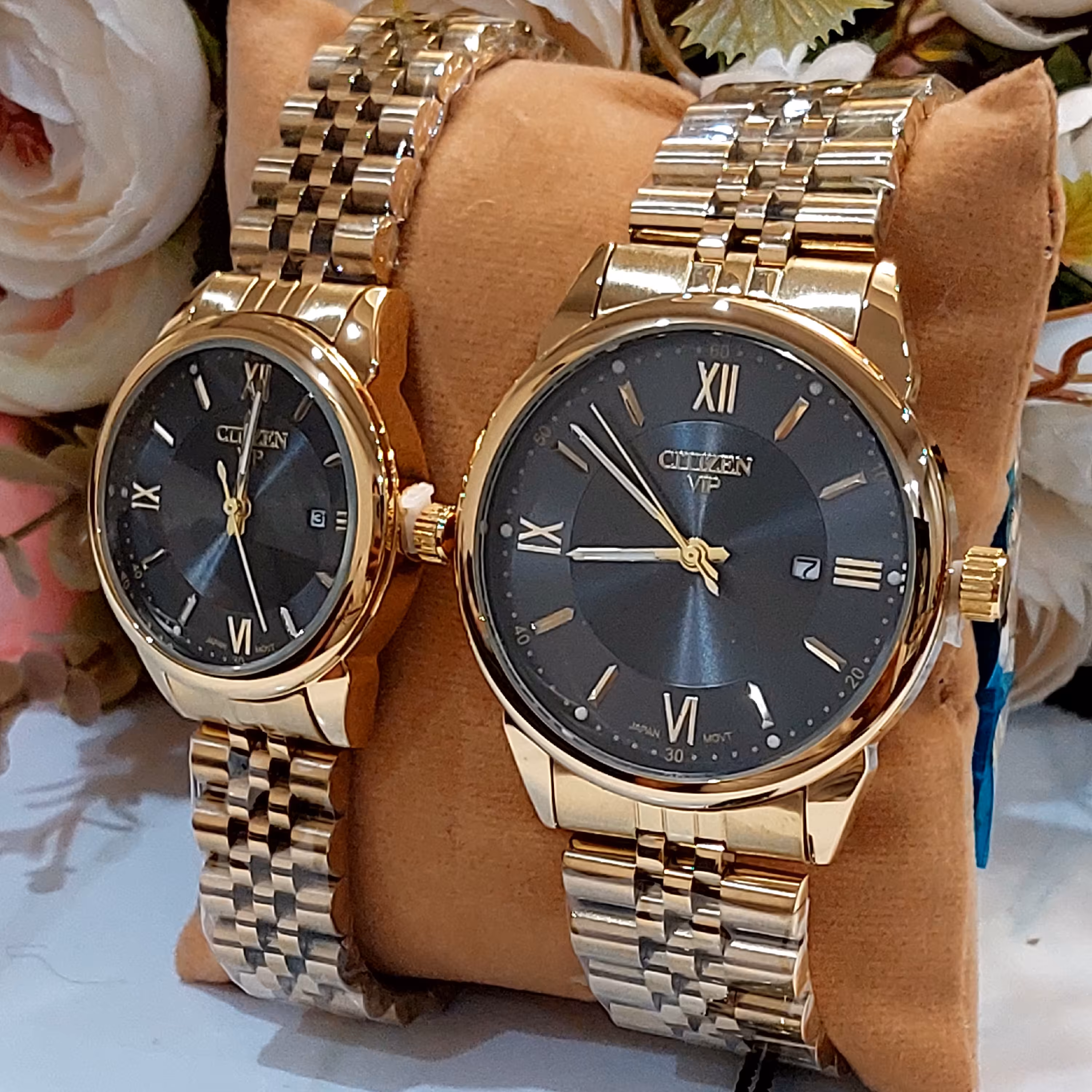 ساعت مچی ست سیتیزن، ساعت کلاسیک VIP تمام استیل درجه یک با موتور ژاپنی مدل 