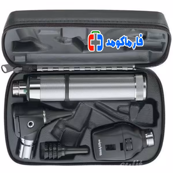 ست معاینه اتوسکوپ و افتالموسکوپ ولش آلن مدل 97150BI
