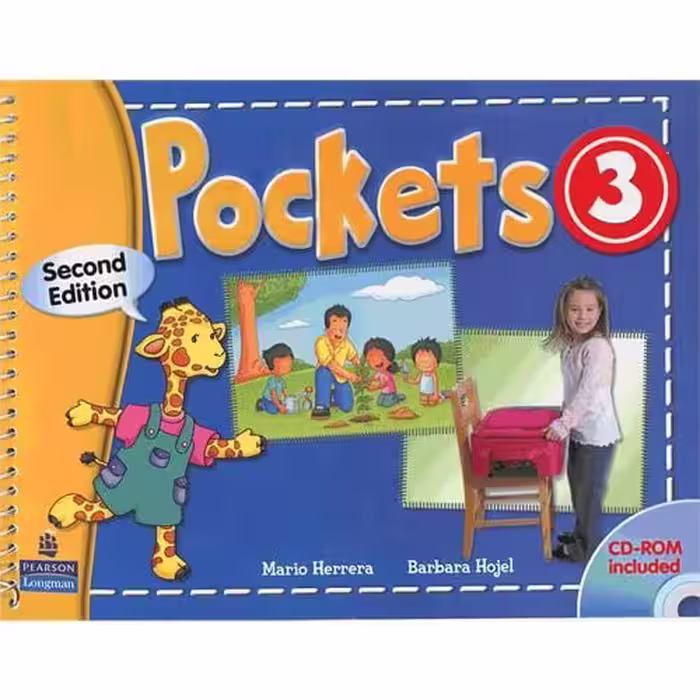 کتاب زبان پاکتpockets 3 student book+workbook