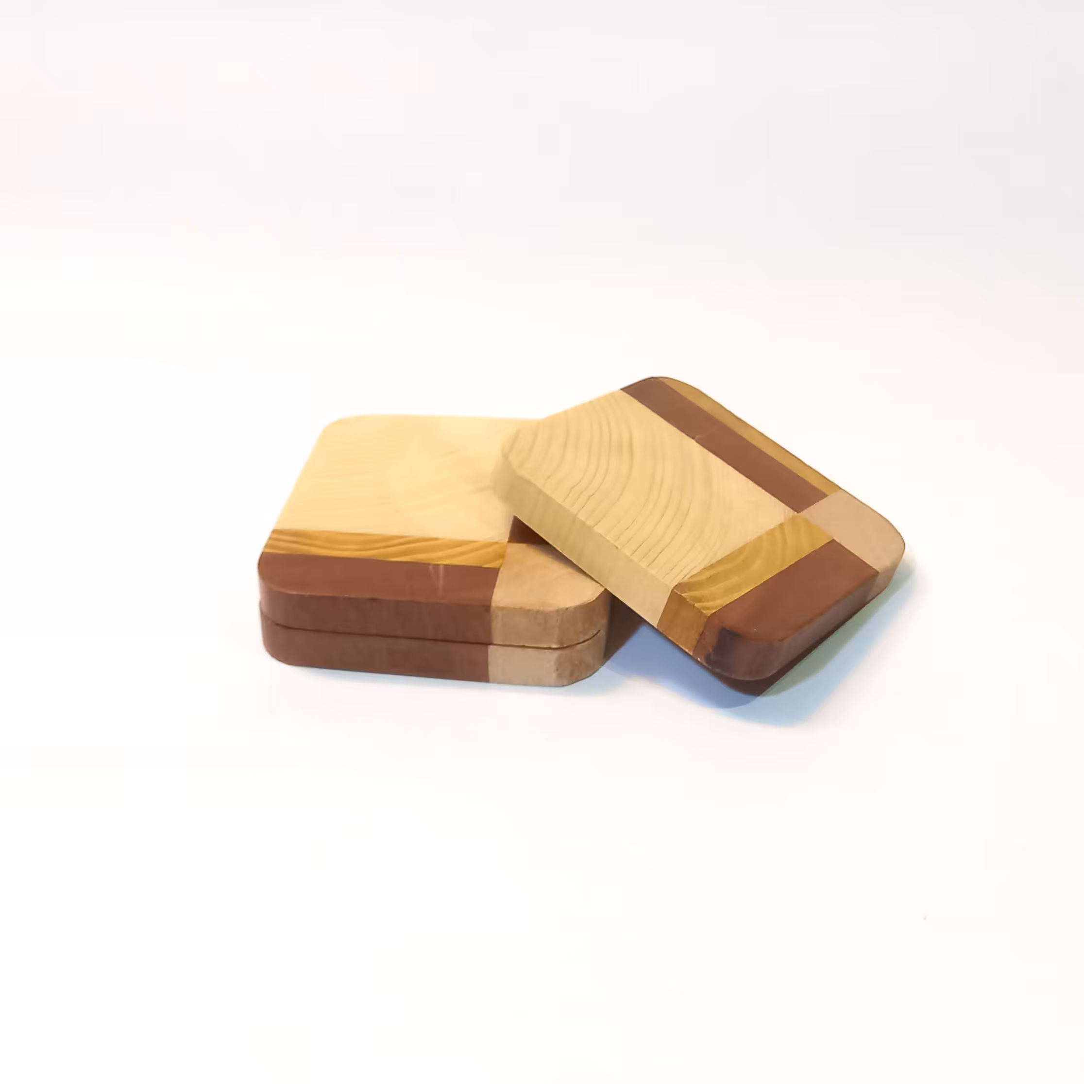 زیر لیوانی چوبی 