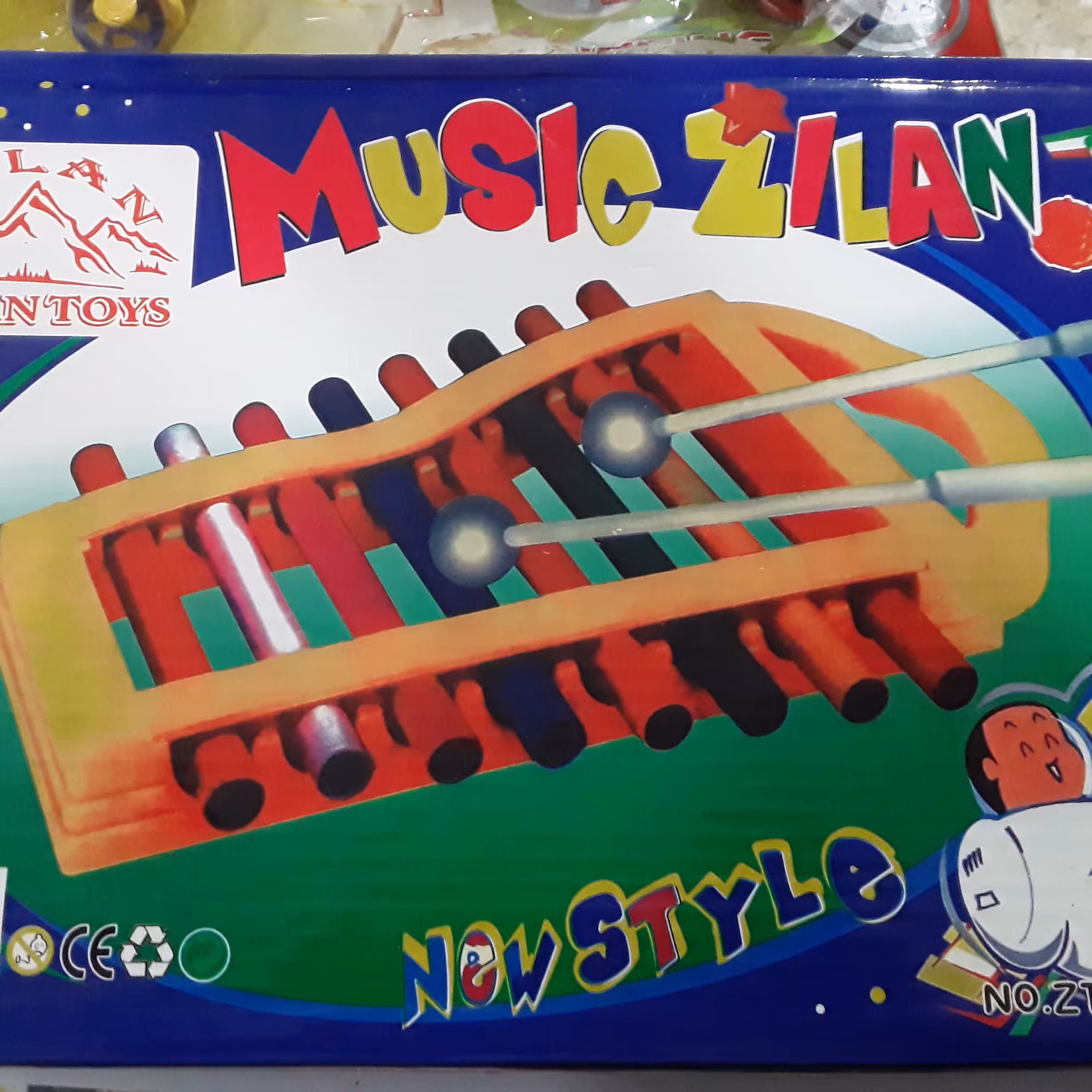 اسباب بازی آموزشی بلز  8 نت جهت یادگیری موسیقی برای بچه ها 